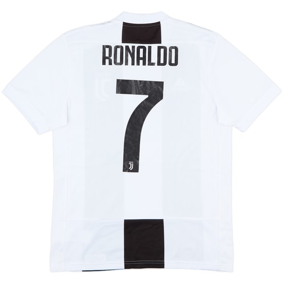 2018-19 Juventus Home Shirt Ronaldo #7 - 7/10 - (S)