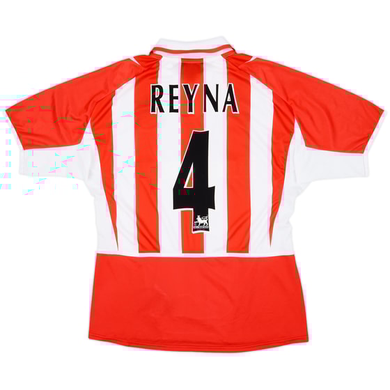 2002-04 Sunderland Home Shirt Reyna #4 - 10/10 - (M)