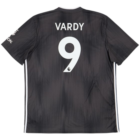 2019-20 Leicester Away Shirt Vardy #9 - 9/10 - (XL)