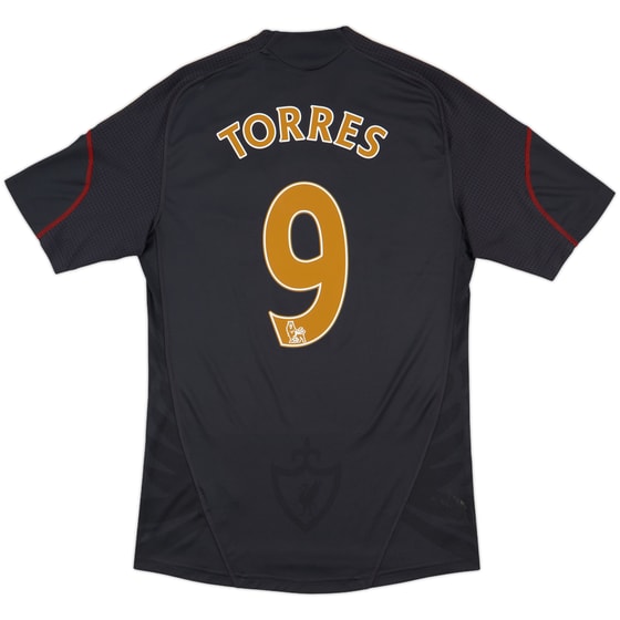 2009-10 Liverpool Away Shirt Torres #9 - 10/10 - (S)