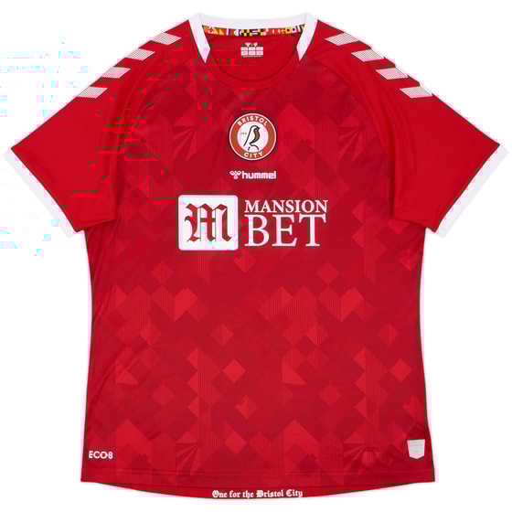 2021-22 Bristol City Home Shirt - 9/10 - (XXL)
