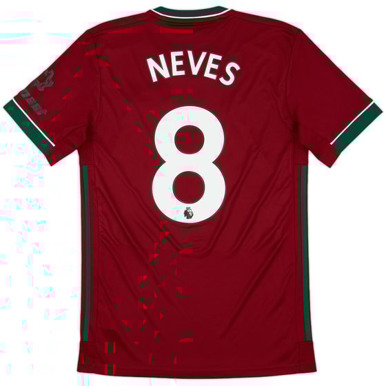 2020-21 Wolves Third Shirt Neves #8 - 9/10 - (S)
