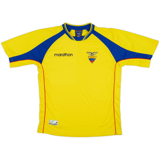 2002-03 Ecuador Home Shirt - 8/10 - (L)