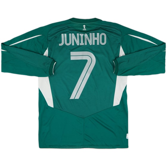 2004-05 Celtic Away L/S Shirt Juninho #7 - 5/10 - (S)