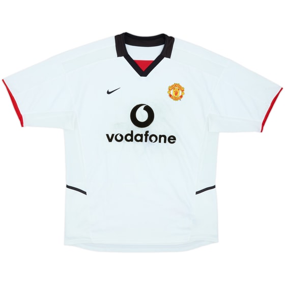 2002-03 Manchester United Away Shirt - 4/10 - (XL)