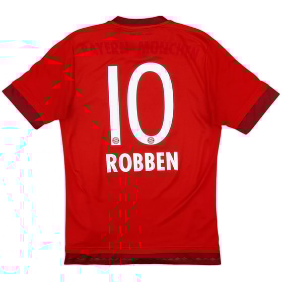 2015-16 Bayern Munich Home Shirt Robben #10 - 4/10 - (S)