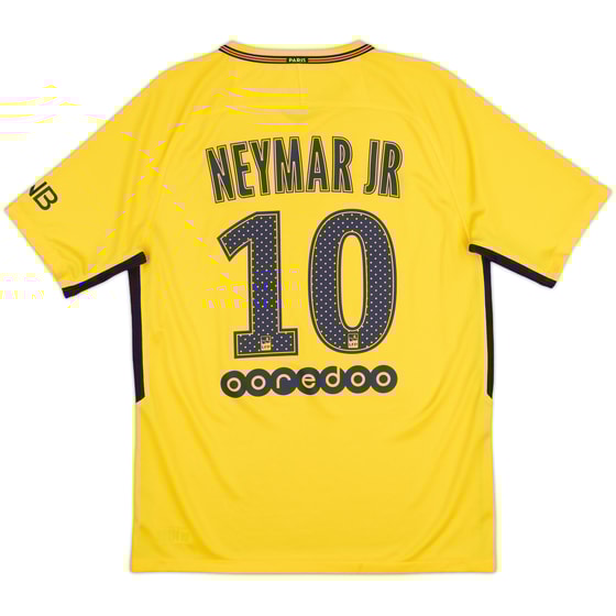 2017-18 Paris Saint-Germain Away Shirt Neymar Jr #10 - 9/10 - (M)