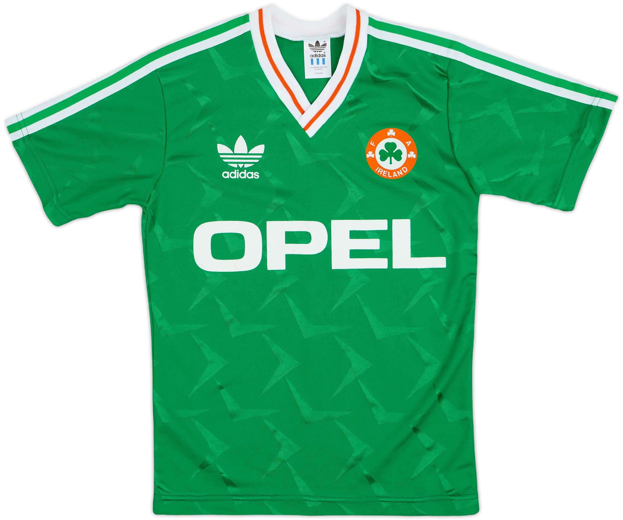 1990-92 Ireland Home Shirt - 8/10 - (Y)