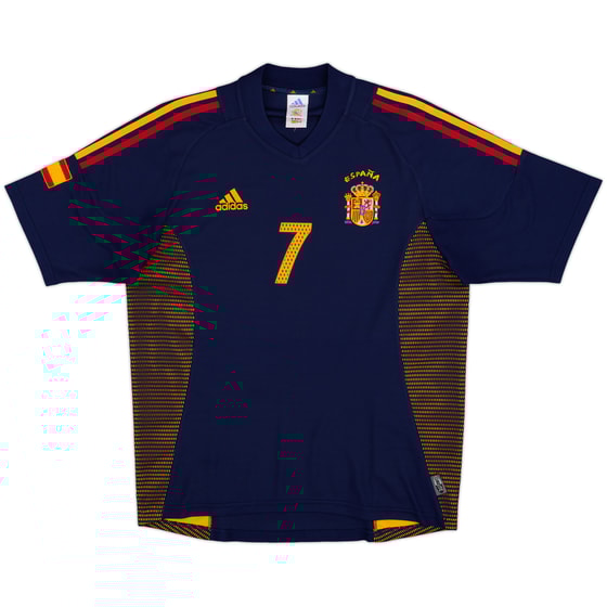 2002-04 Spain Third Shirt Raul #7 - 9/10 - (M)