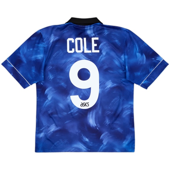 1993-95 Newcastle Away Shirt Cole #9 - 8/10 - (M)
