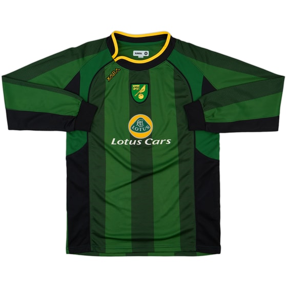 2004-06 Norwich Away L/S Shirt - 10/10 - (S)