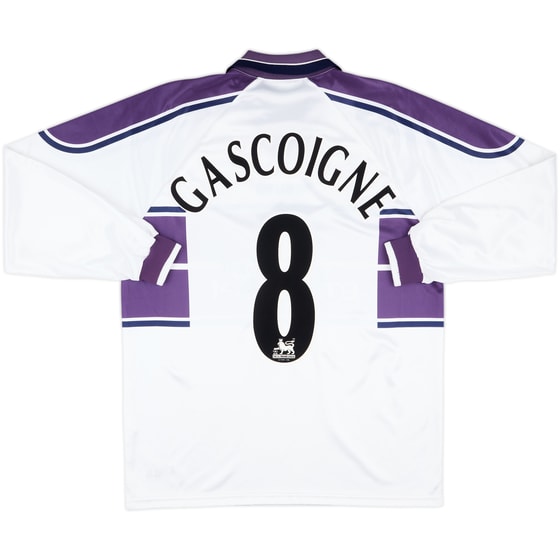 1999-00 Middlesbrough Away L/S Shirt Gascoigne #8 - 9/10 - (L)