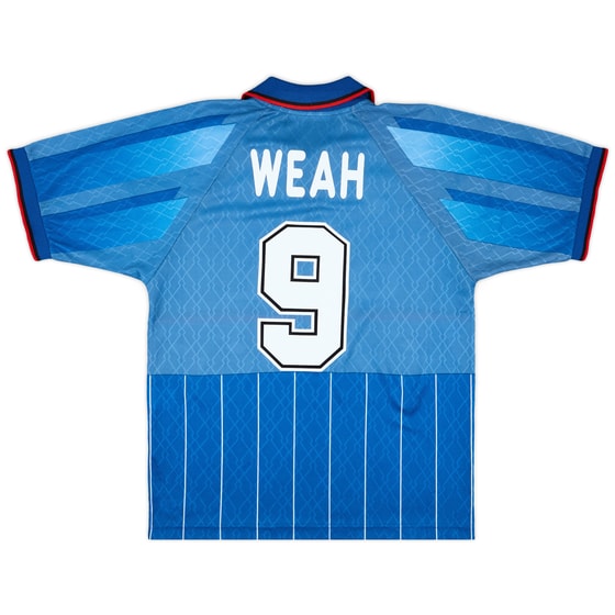 1995-96 AC Milan Fourth Shirt Weah #9 - 9/10 - (M)