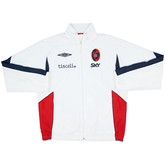2007-08 Cagliari Umbro Track Jacket - 5/10 - (L)