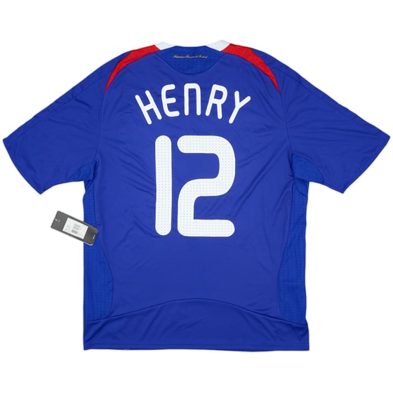 2007-08 France Home Shirt Henry #12 (L)