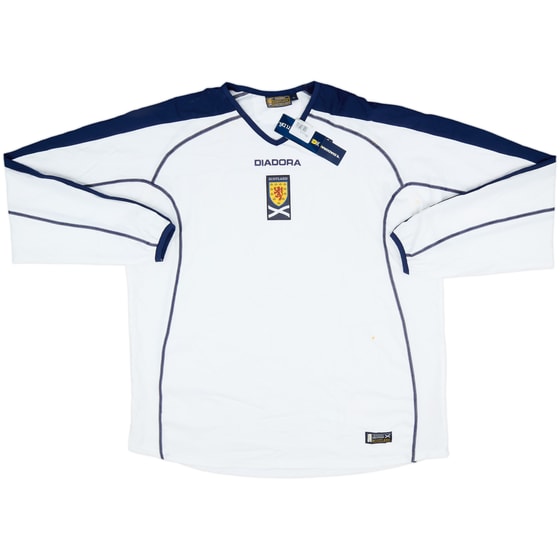 2003-05 Scotland Away L/S Shirt (XXL)