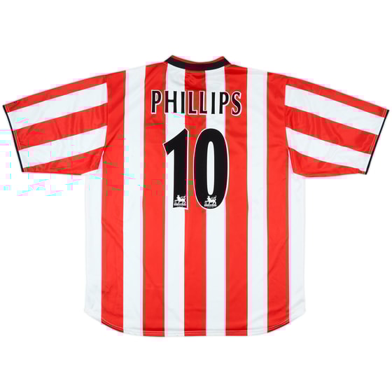 2000-02 Sunderland Home Shirt Phillips #10 (XXL)