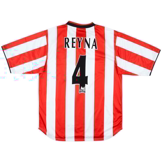 2000-02 Sunderland Home Shirt Reyna #4 (M)