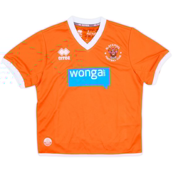 2013-15 Blackpool Home Shirt - 9/10 - (M.Boys)