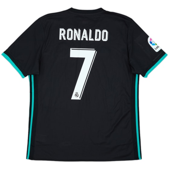 2017-18 Real Madrid Away Shirt Ronaldo #7 (L)