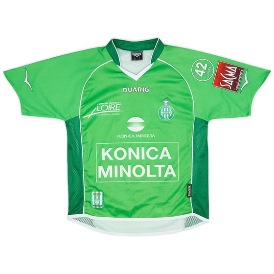 2004-05 Saint Etienne Home Shirt - 9/10 - (M)