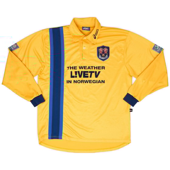 1998-99 Millwall Match Issue Away L/S Shirt #5