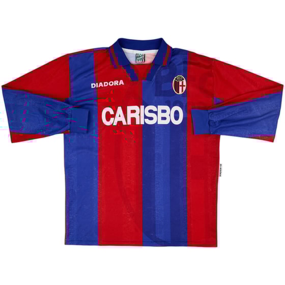 1996-97 Bologna Home L/S Shirt - 6/10 - (L)