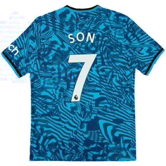 2022-23 Tottenham Authentic Third Shirt Son #7 - 10/10 - (M)