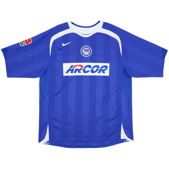 2005-06 Hertha Berlin Home Shirt - 8/10 - (XL)