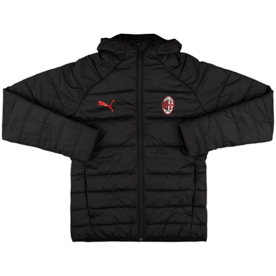 2019-20 AC Milan Puma Padded Bench Coat - 10/10 - (S.Boys)