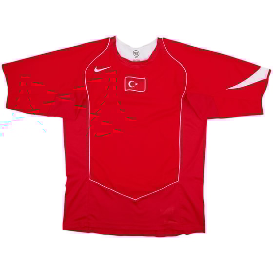 2004-06 Turkey Home Shirt - 8/10 - (L)