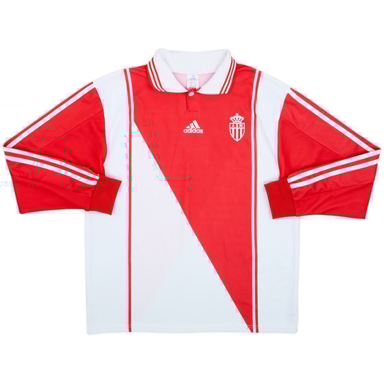 1997-98 Monaco Home L/S Shirt - 9/10 - (XL)
