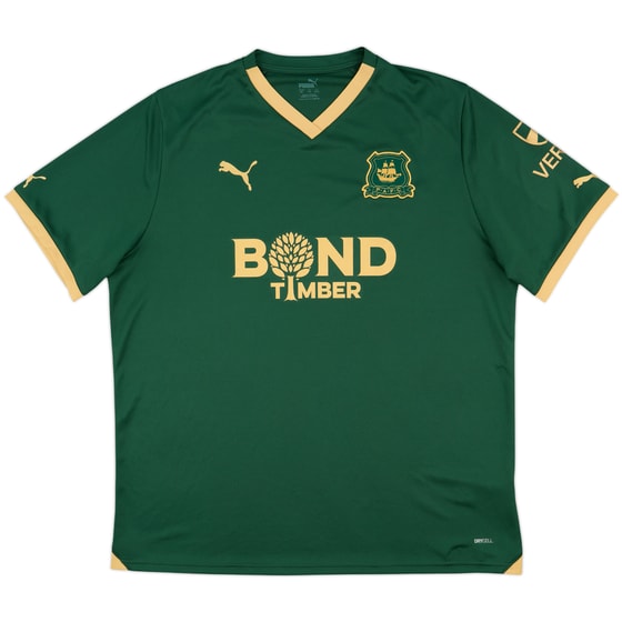 2023-24 Plymouth Argyle Home Shirt - 9/10 - (XXL)