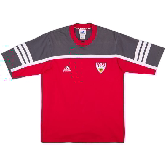 2001-02 Stuttgart adidas Cotton Tee - 9/10 - (M/L)