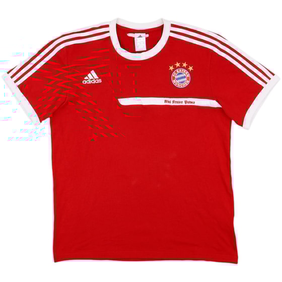 2013-14 Bayern Munich adidas Cotton Tee - 9/10 - (L/XL)