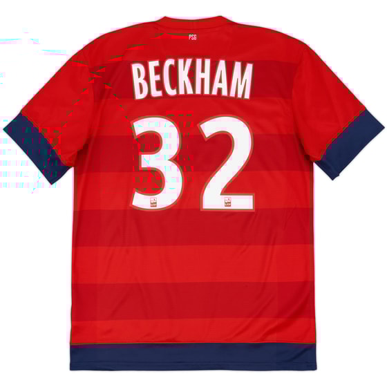 2012-13 Paris Saint-Germain Away Shirt Beckham #32 - 8/10 - (M)