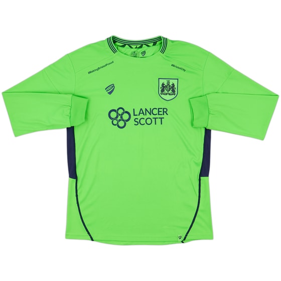 2017-18 Bristol City GK Shirt - 9/10 - (L)