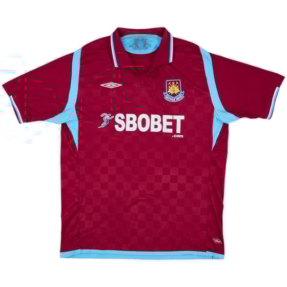 2009-10 West Ham Home Shirt - 5/10 - (XL)
