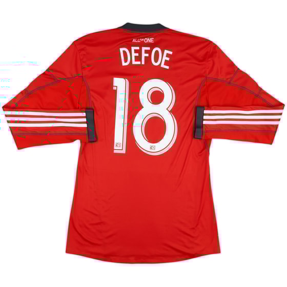 2014 Toronto Match Issue Home L/S Shirt Defoe #18