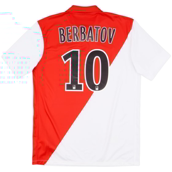 2014-15 Monaco Home Shirt Berbatov #10 - 8/10 - (M)