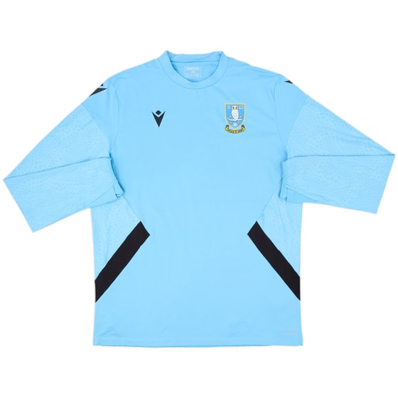 2021-22 Sheffield Wednesday Macron 1/4 Zip Drill Top - 8/10 - (3XL)