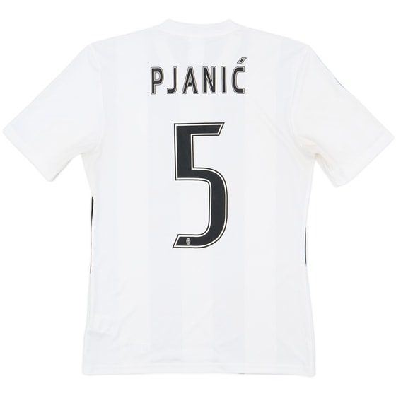 2015-16 Juventus Basic Home Shirt Pjanic #5 - 8/10 - (S)