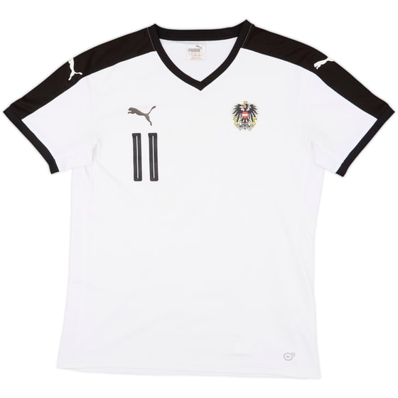 2016-17 Austria Away Shirt #11 - 4/10 - (L)