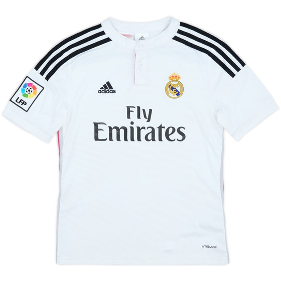 2014-15 Real Madrid Home Shirt - 5/10 - (M.Boys)