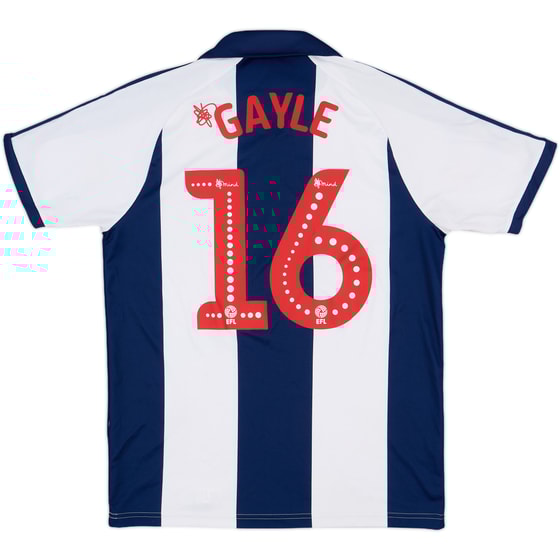 2018-19 West Brom Home Shirt Gayle #16 - 5/10 - (M)