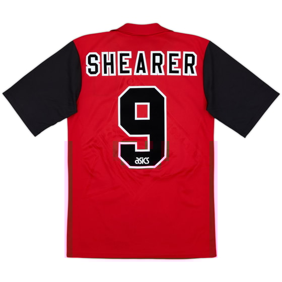 1995-96 Blackburn Away Shirt Shearer #9 - 9/10 - (S)