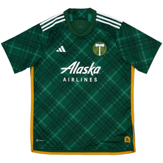 2023-24 Portland Timbers Home Shirt - 8/10 - (XL)