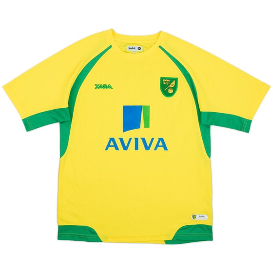 2010-11 Norwich Home Shirt - 9/10 - (M)