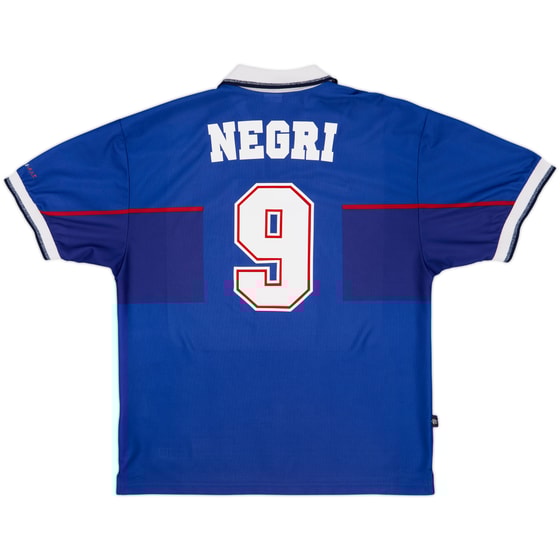 1997-99 Rangers Home Shirt Negri #9 - 9/10 - (XL)