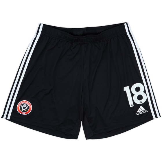 2019-20 Sheffield United Home Shorts #18 - 10/10 - (XXL)
